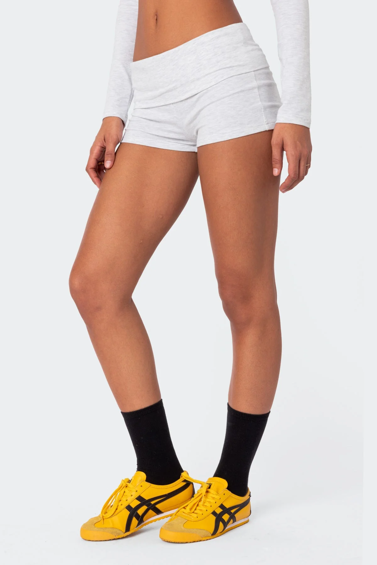 Meg Fold Over Shorts - Image 4