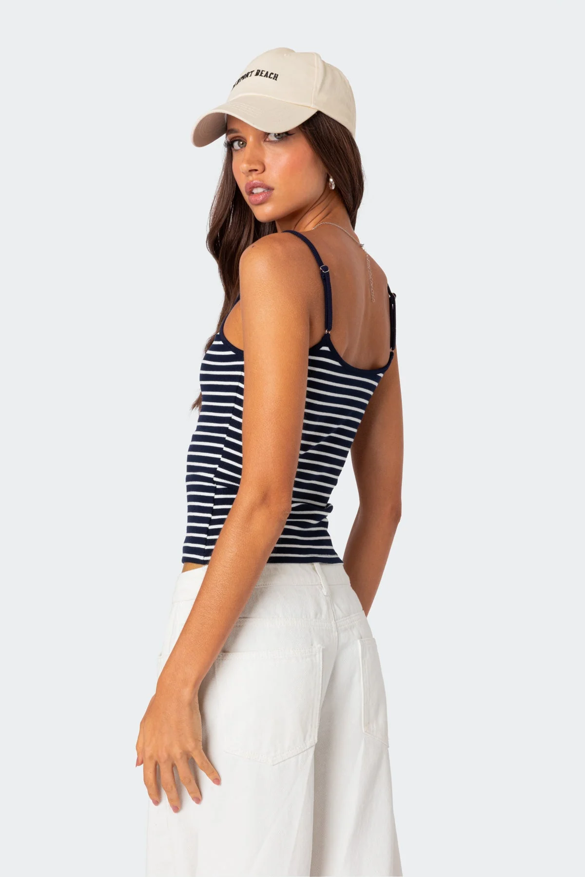 Gretta Striped Ribbed Tank Top - Image 5