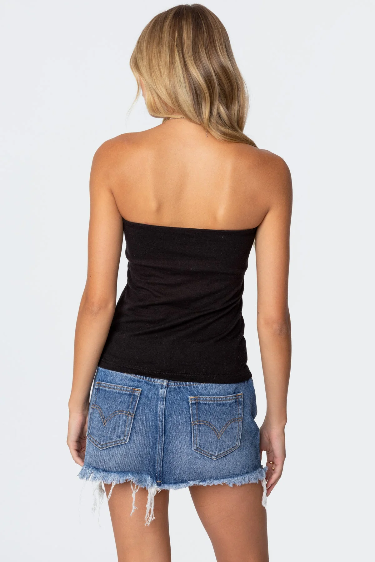 Built In Bra Tube Top - Image 5