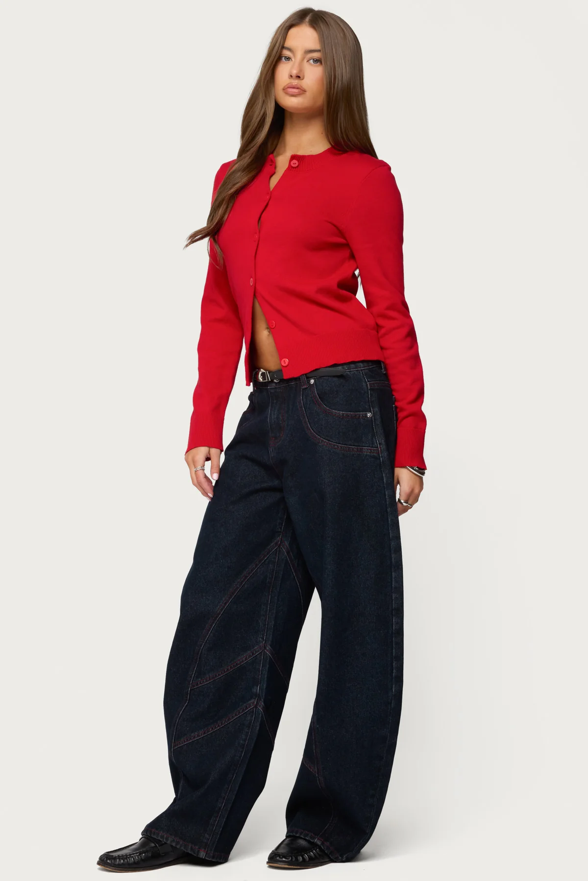 Hollie Button Up Cardigan - Image 4