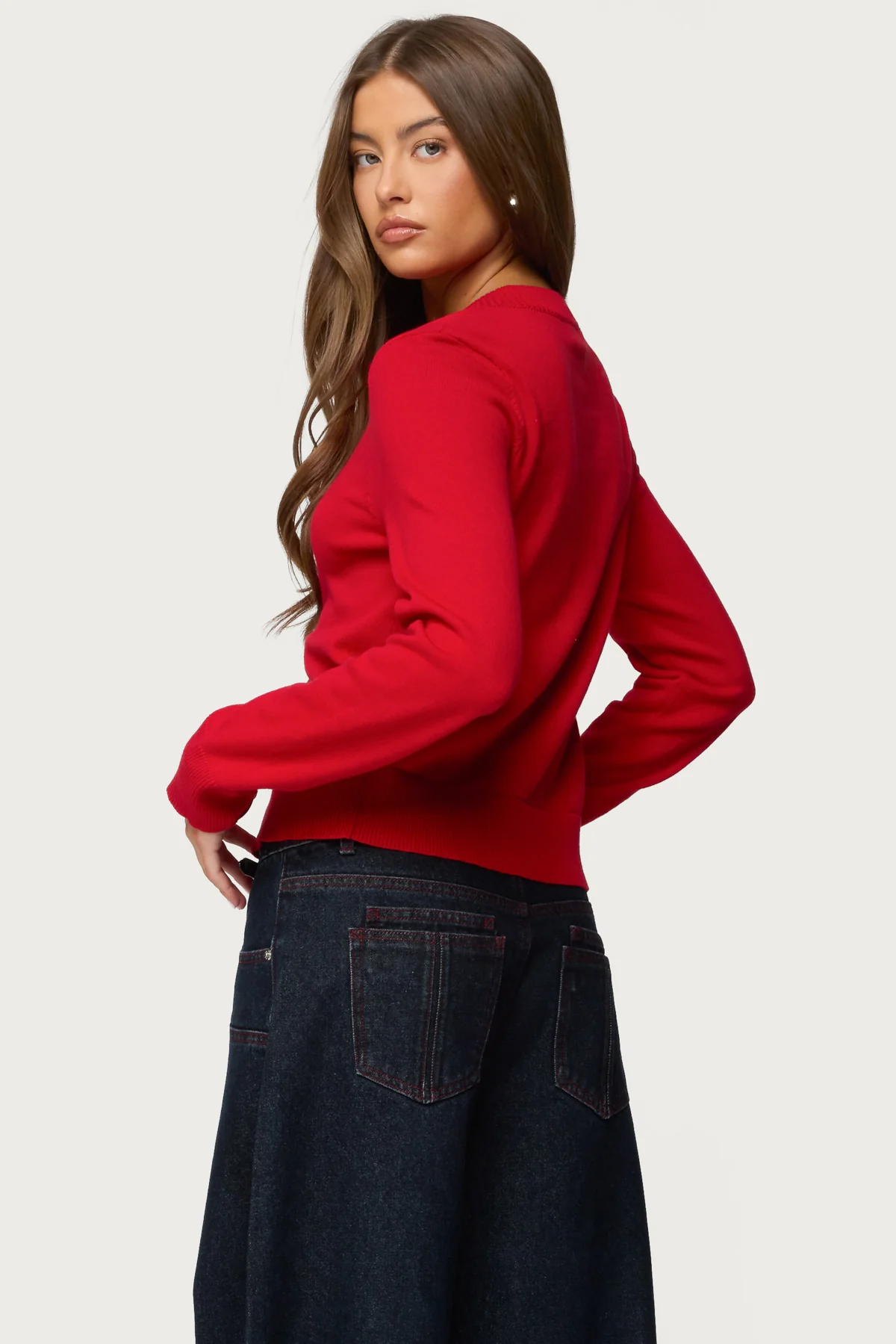 Hollie Button Up Cardigan - Image 5