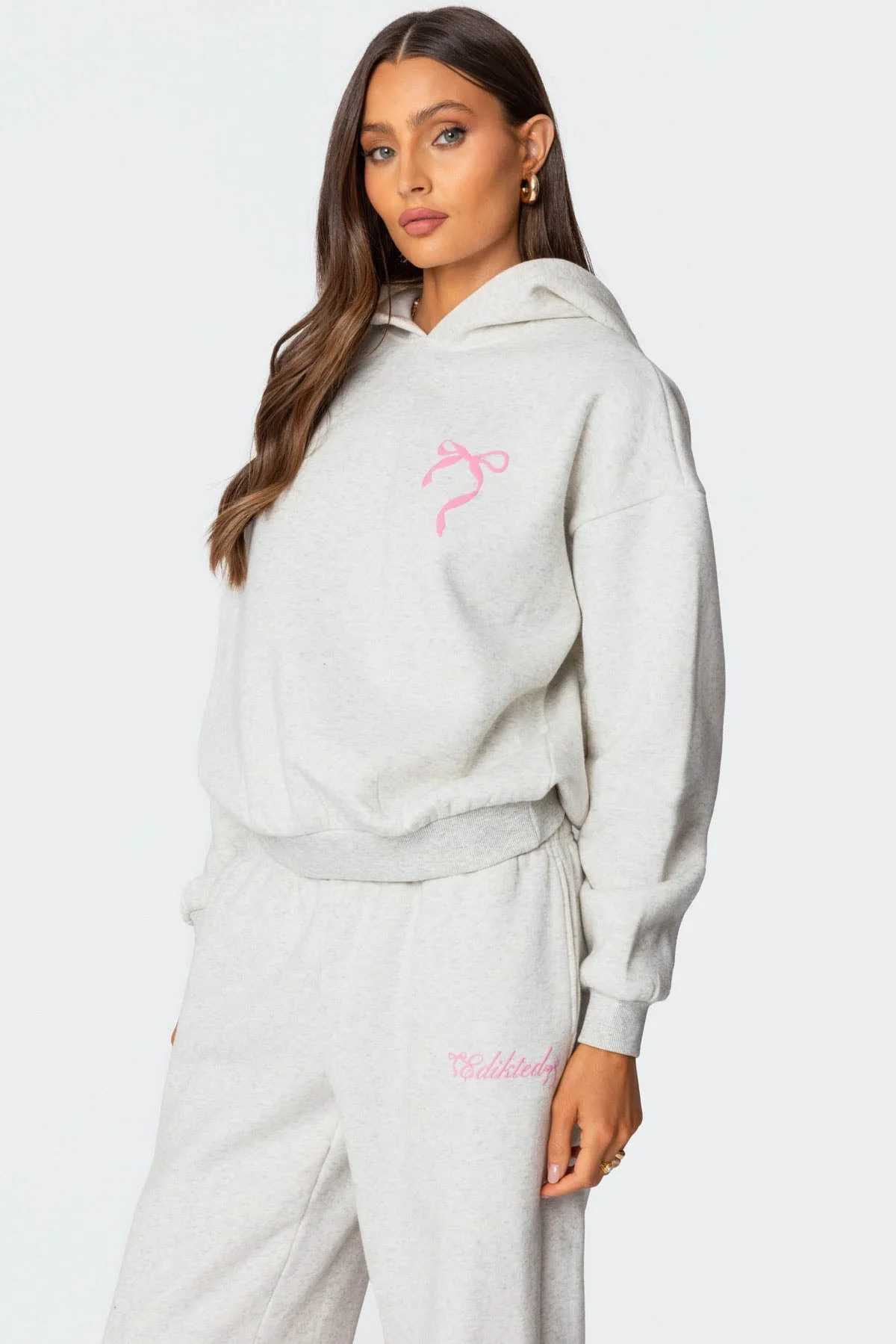 Sasha Bow Detail Hoodie - Image 6