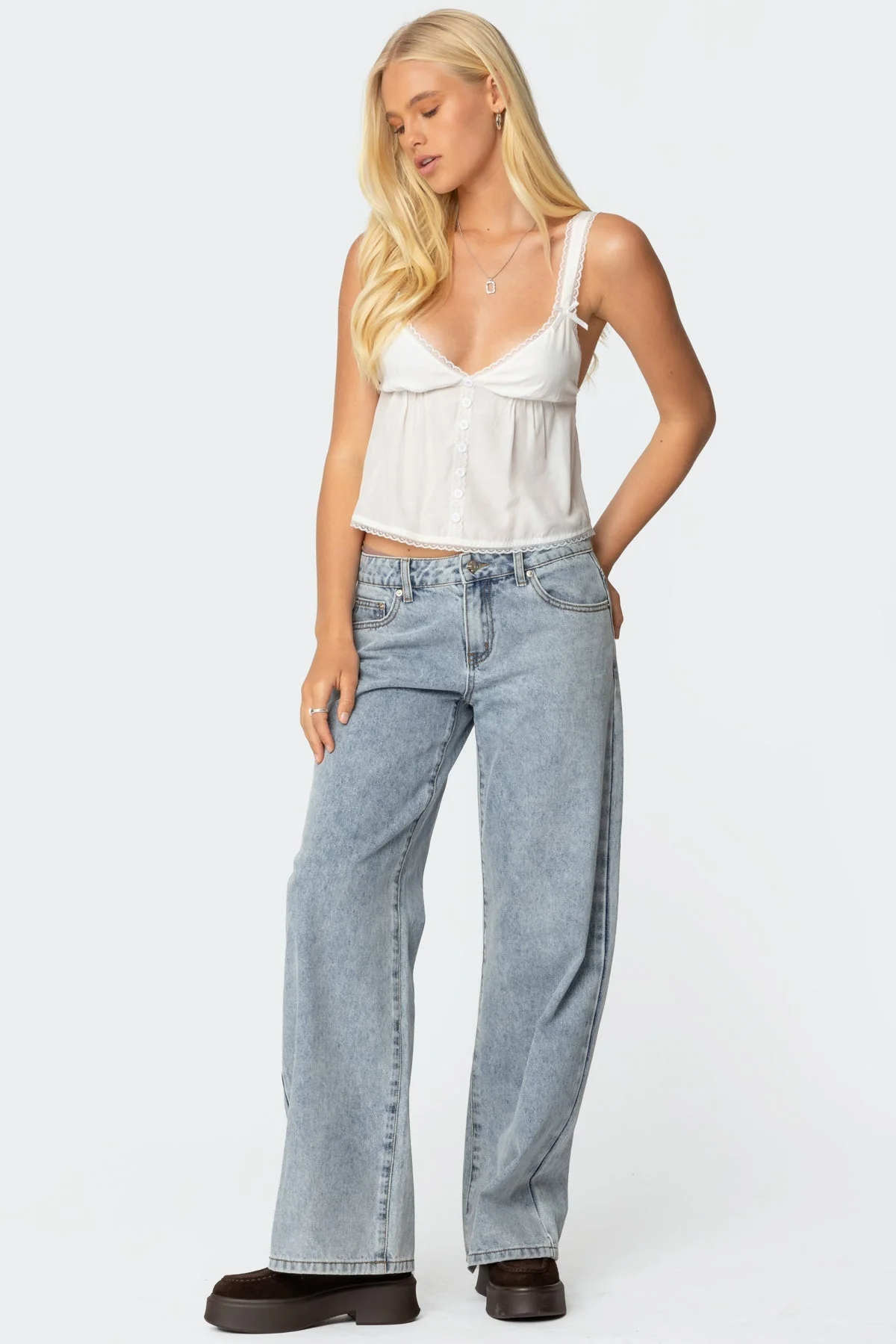 Andea Babydoll Tank Top - Image 4