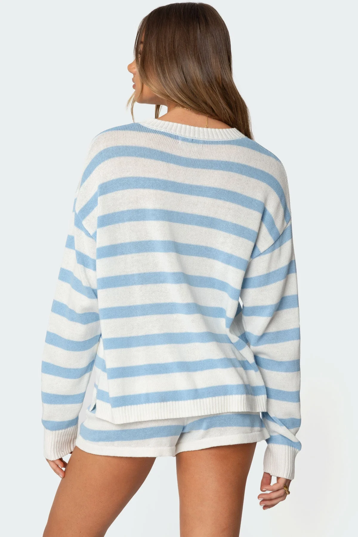 Amaris Oversized Striped Sweater - Image 4
