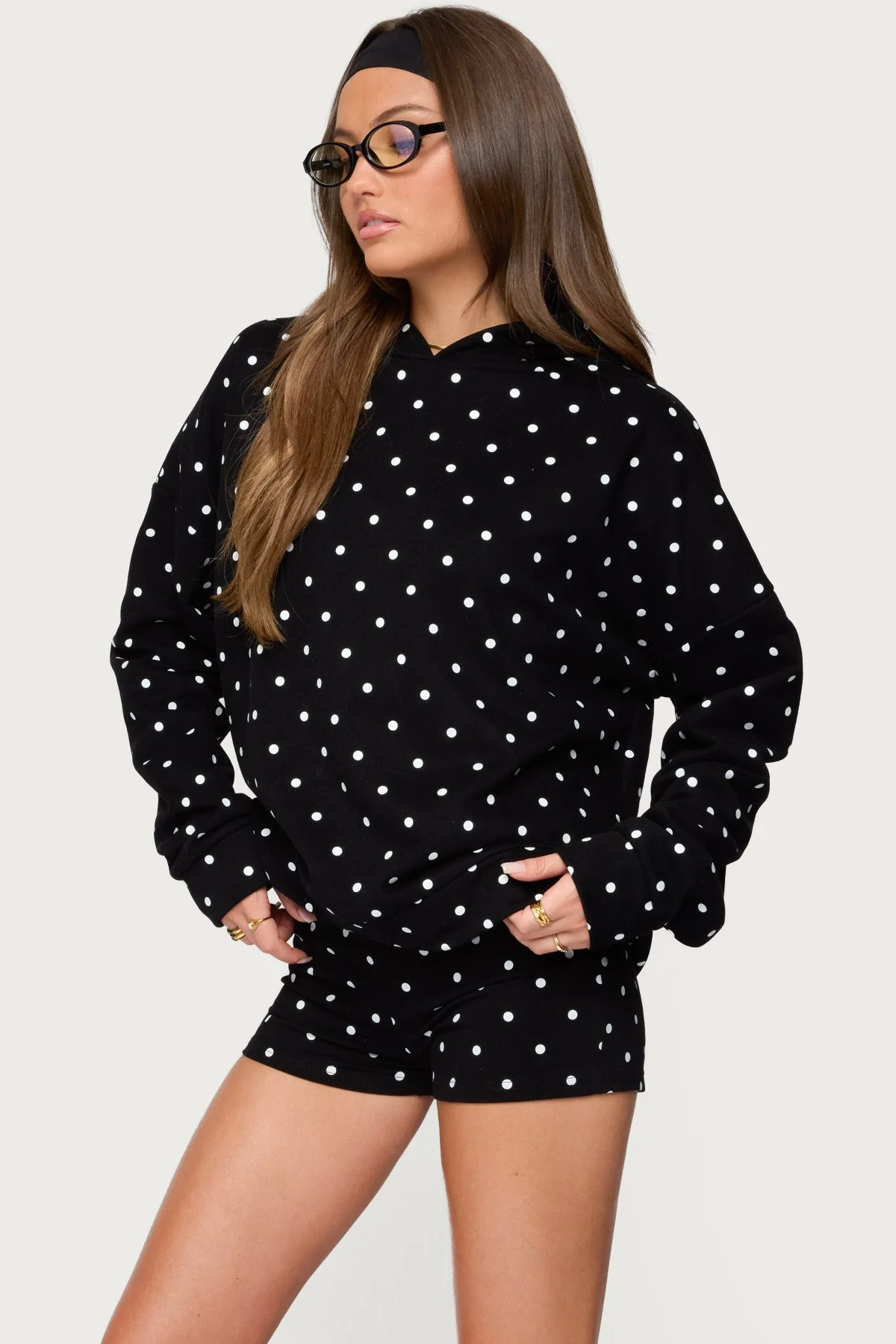 Chelsie Polka Dot Hoodie - Image 5
