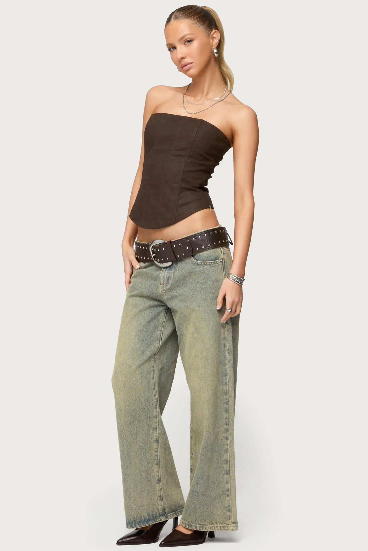 Hadar Linen Look Corset - Image 3