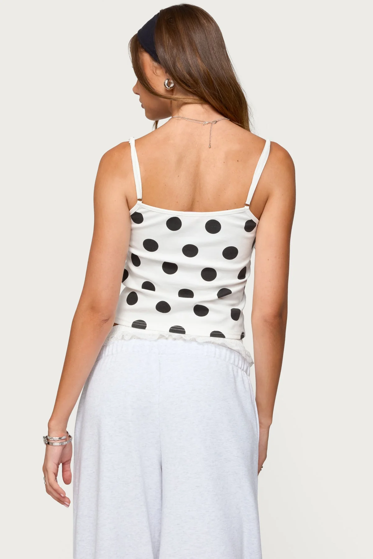 Lynne Polka Dot Tank Top - Image 4