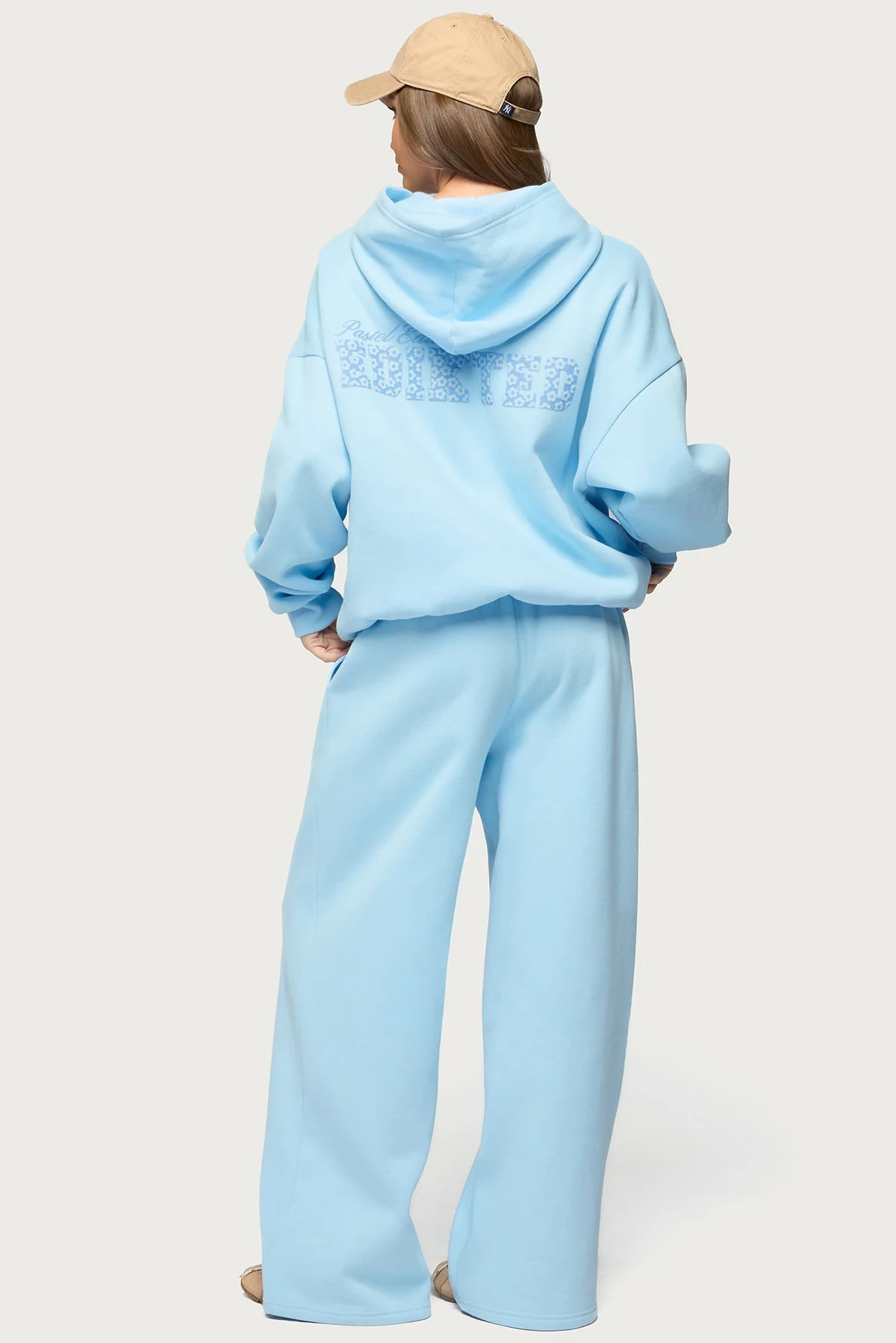 Pastel Edit Edikted Oversized Hoodie - Image 5