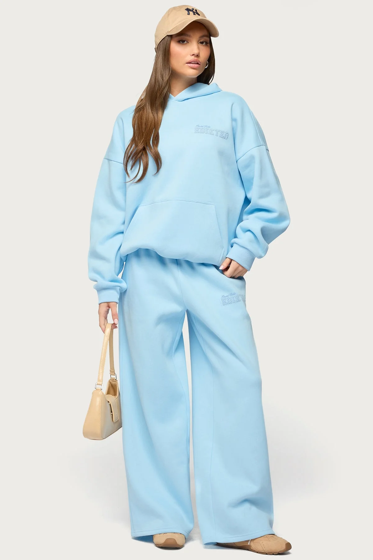 Pastel Edit Edikted Oversized Hoodie - Image 6