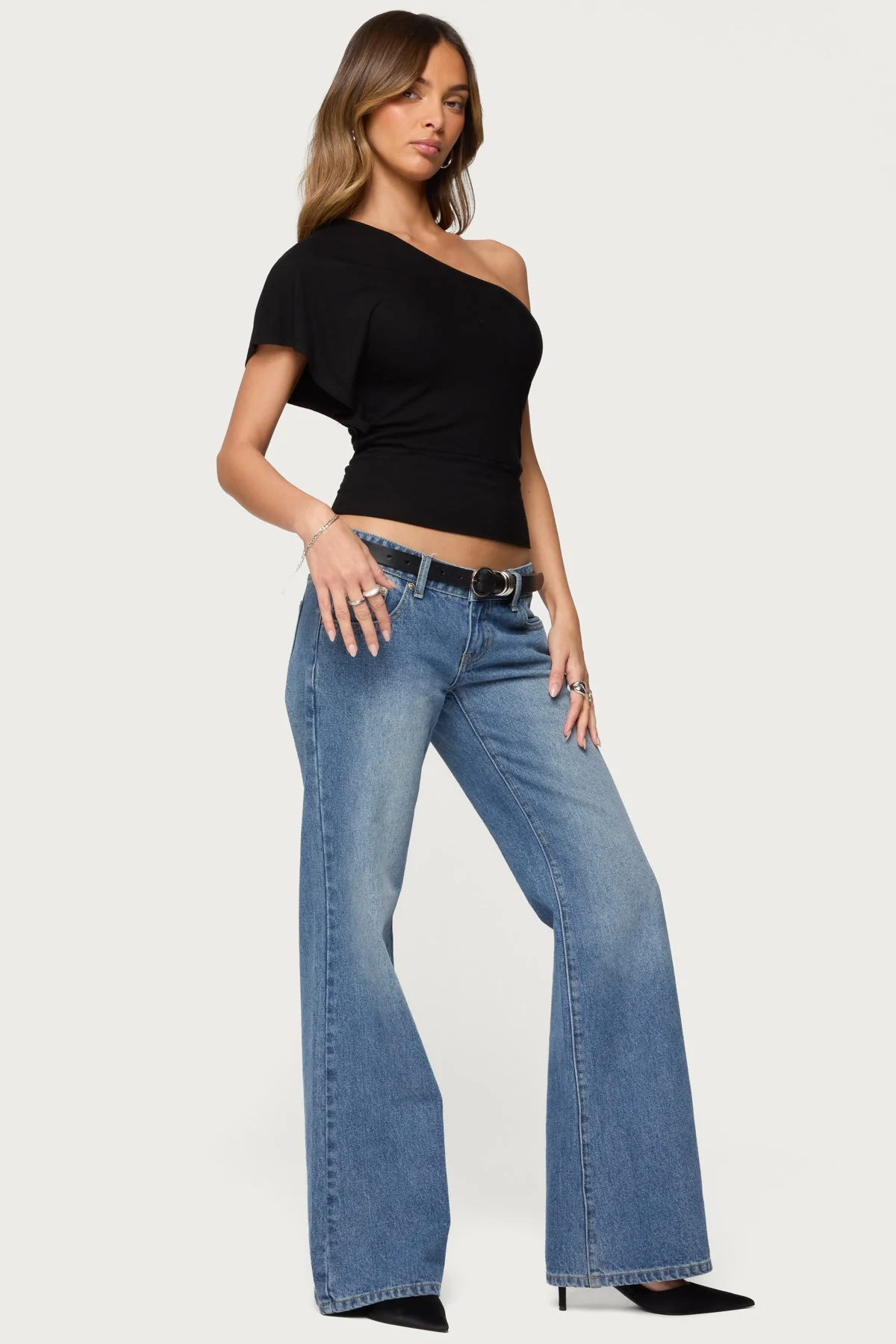 Asymmetric One Shoulder Top - Image 4