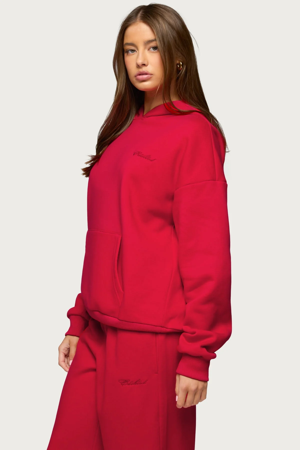 Basic Girl Oversized Edikted Hoodie - Image 4