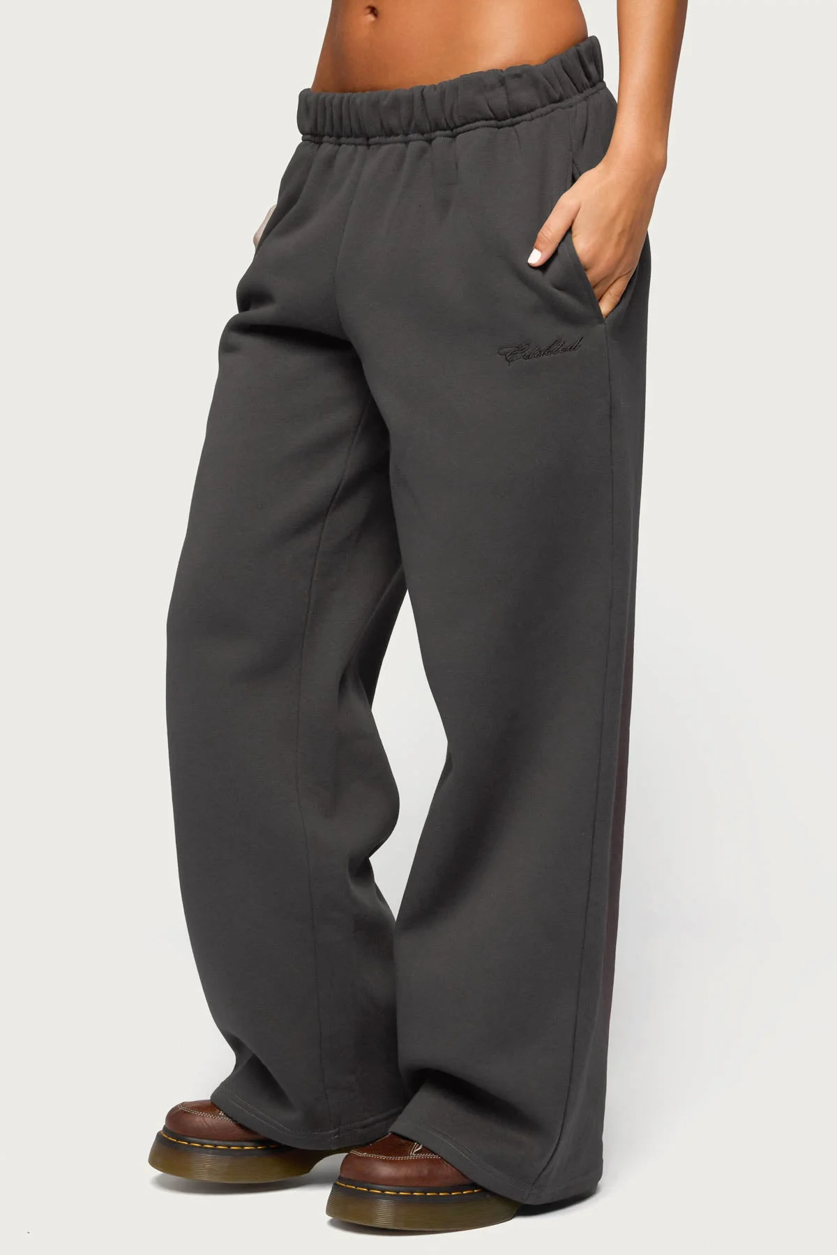 Basic Girl Wide Leg Edikted Joggers - Image 3