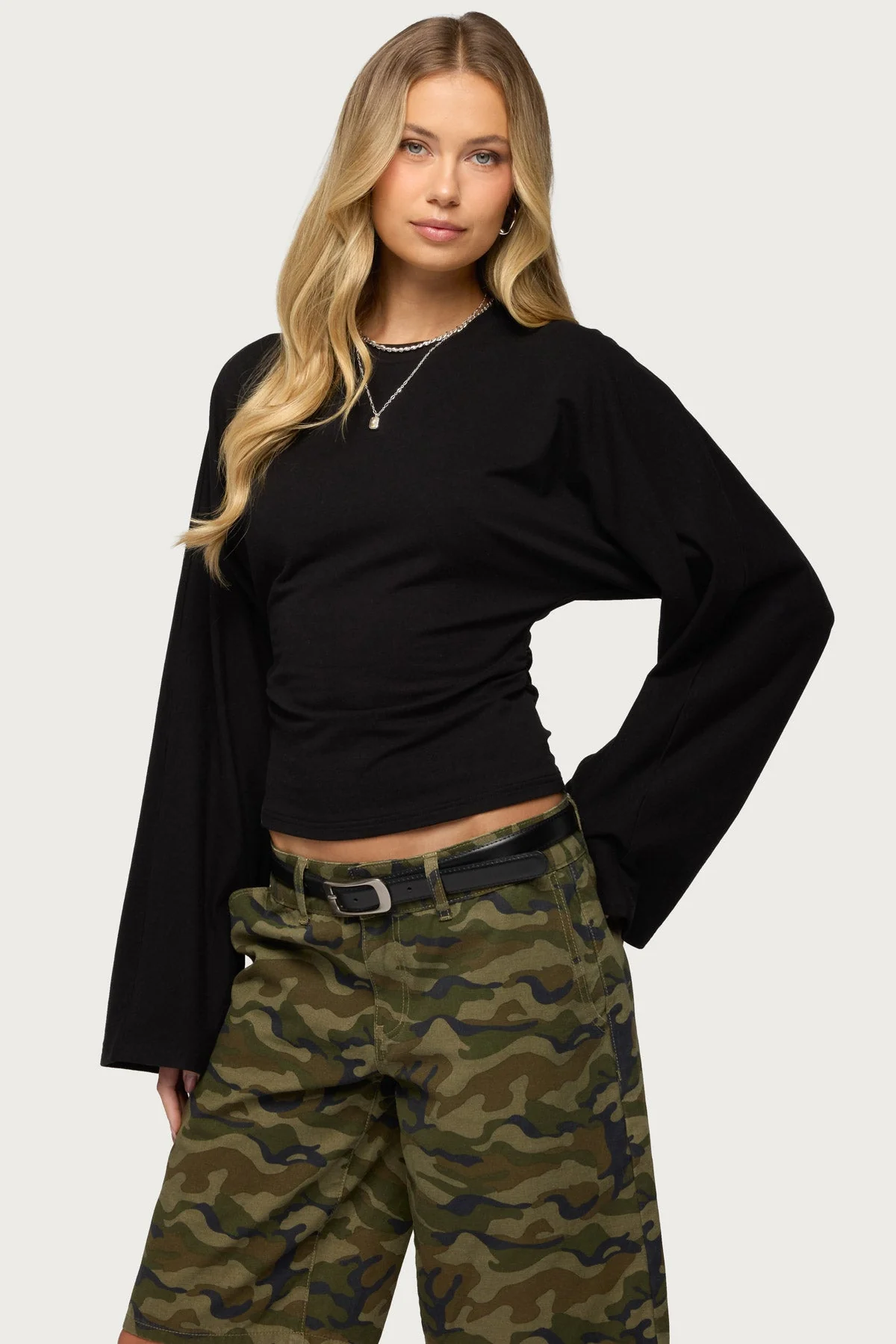 Charlisa Cinched Waist Top - Image 3