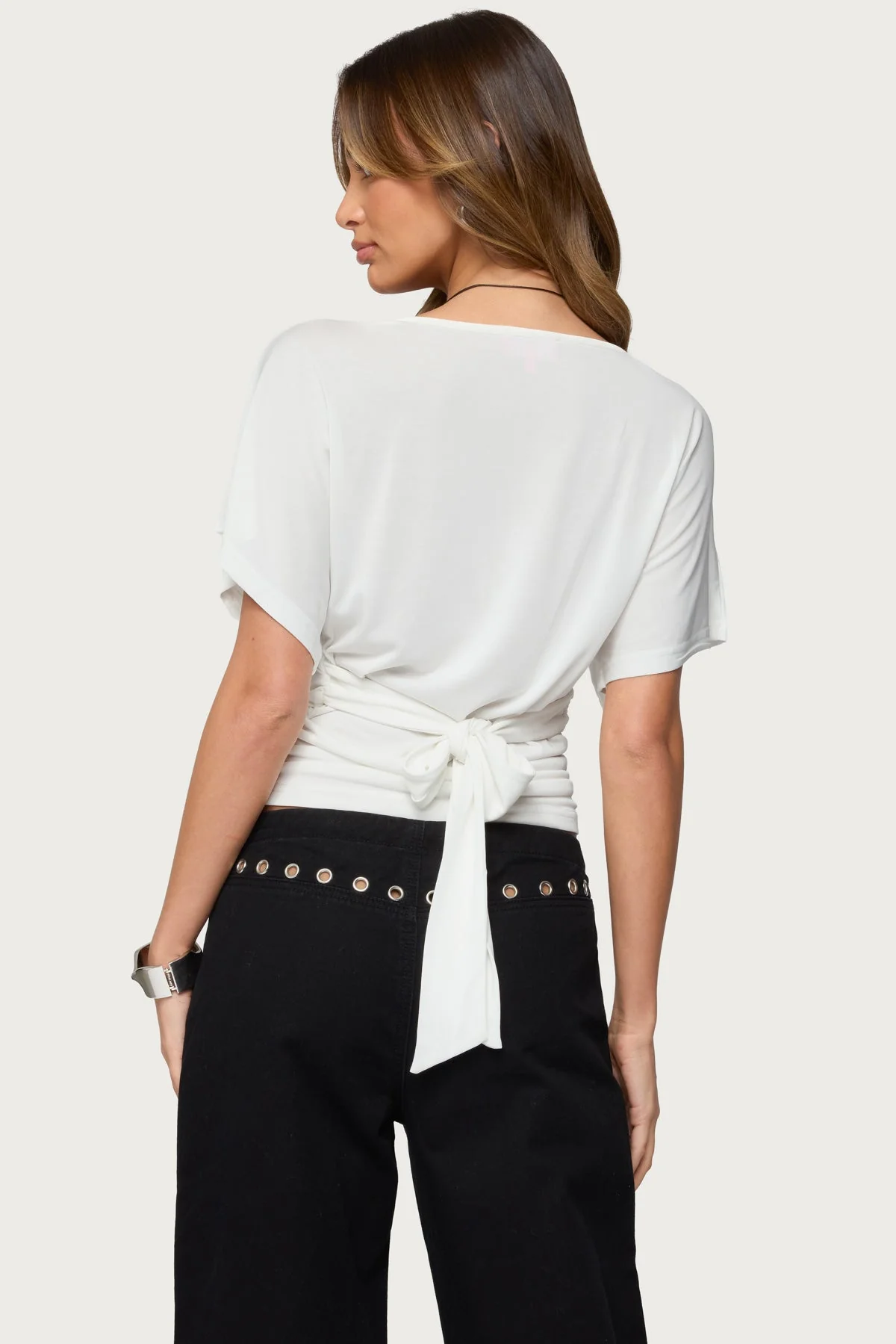 Abriana Ruched Waist Top - Image 4