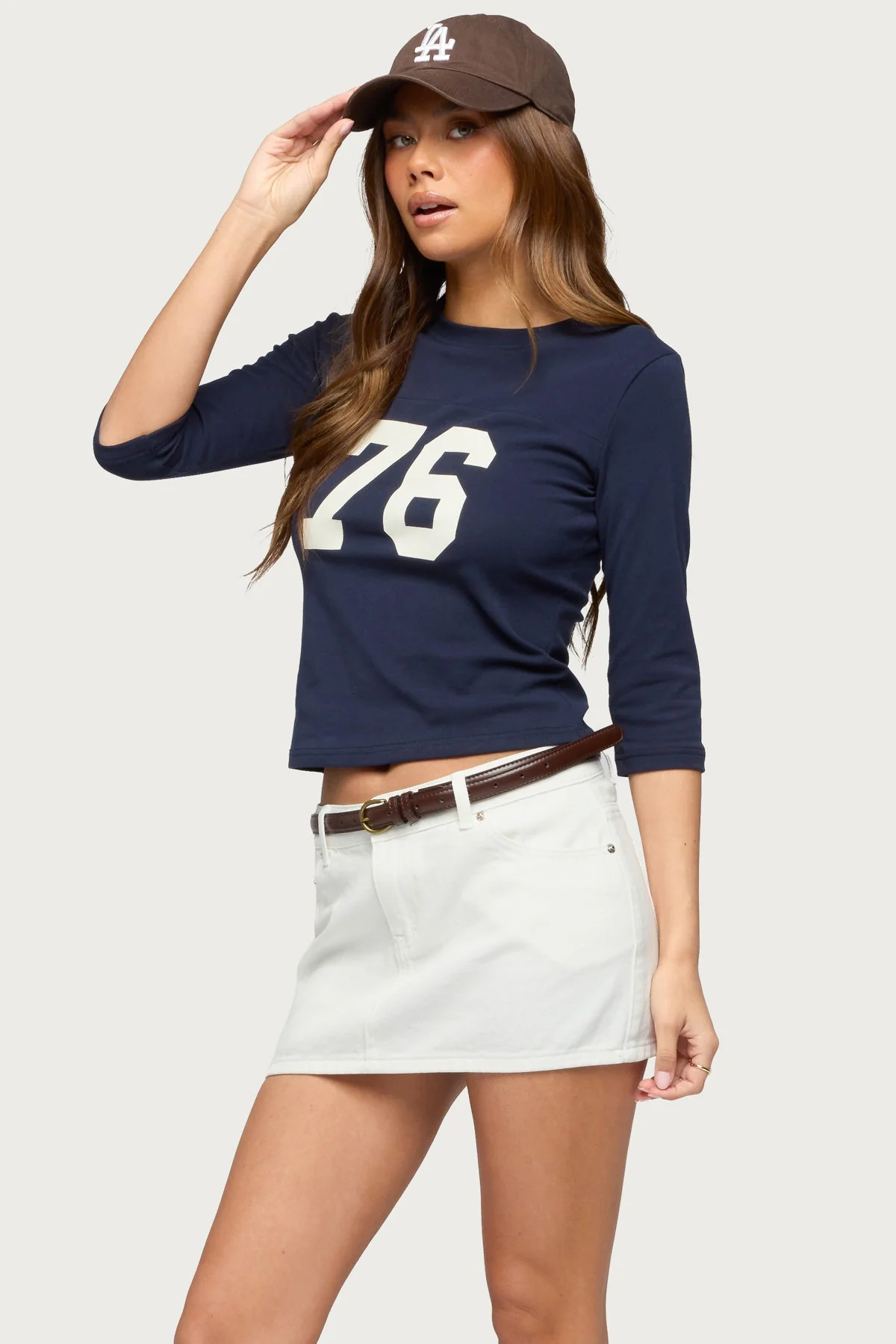 Seventy Six Quarter Sleeve T Shirt - Image 3